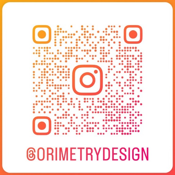Scan to open @orimetrydesign on Instagram